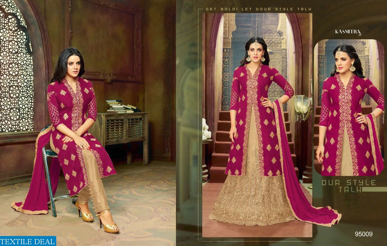 Kasturee plus vol-9 Wholesale Bottom n Ghagra With Salwar suits